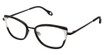 FYSH Eyeglasses FYSH 3758 BLACK LAVENDER IVORY/S400
