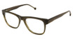 OTP Eyeglasses OTP-205 OLIVE HORN/S416