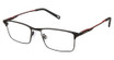 Kliik:denmark Eyeglasses K-795 CHARCOAL CRIMSON/M103