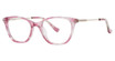 kensie Eyeglasses Breezy Pink Clouds/PK