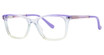 kensie Eyeglasses Lively Lilac Crystal/LI