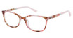 Nicole Miller Eyeglasses JULIETTE PINK / RED/C02