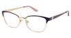 Nicole Miller Eyeglasses INES PURPLE/ROSE/C03