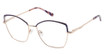 Nicole Miller Eyeglasses CATALANS PURPLE / ROSE/C03