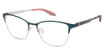 Champion Eyeglasses WCFIT 101 MATTE TEAL/GOLD/C02