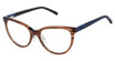 Champion Eyeglasses WCFIT 201 BROWN HORN/C01