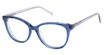 Ann Taylor Eyeglasses AT356 TRANSLUC NAVY/C02