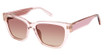 Ann Taylor Eyeglasses ATP932 TRANSLUC BLUSH/C03