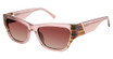 Ann Taylor Eyeglasses ATP934 TRANSLUC ROSE/C02