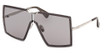 MaxMara Eyeglasses MM0117 shiny palladium / smoke/16A