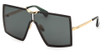 MaxMara Eyeglasses MM0117 shiny deep gold / green/30N