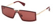 MaxMara Eyeglasses MM0118 gold / bordeaux/32S