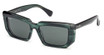 MaxMara Eyeglasses MM0126 dark green/other / green/98N
