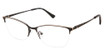 Nicole Miller Eyeglasses WAVERLY BLACK/GOLD/C01