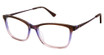 Nicole Miller Eyeglasses METRO GRADIENT PURPLE/C01
