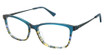 Nicole Miller Eyeglasses METRO TEAL/C03