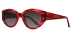Eye Q Eyewear Eyeglasses MP6014 BURGUNDY STRIPE/BURG