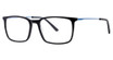 Wired Eyeglasses 6095 Black/Blue