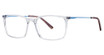 Wired Eyeglasses 6095 Grey Crystal/Blue