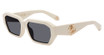 Roberto Cavalli Eyeglasses SRC113 Shiny Full Cream 09X7