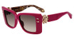 Roberto Cavalli Eyeglasses SRC056M Shiny Full Fuchsia 09M3