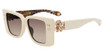 Roberto Cavalli Eyeglasses SRC056M Shiny Full Cream 09X7