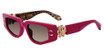 Roberto Cavalli Eyeglasses SRC057M Shiny Full Fuchsia 09M3