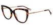 Yalea Eyeglasses VYA160 Dark Havana 0752