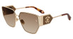 Roberto Cavalli Eyeglasses SRC092 Shiny Total Rose Gold 0300