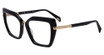 Police Eyeglasses VPLP54M Shiny Black 0700