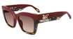 Just Cavalli Eyeglasses SJC102V Shiny Full Bordeaux 09FH