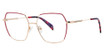 GB+ Eyeglasses ENCHANTED Fuchsia/Gold