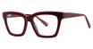 Genevieve Paris Design Eyeglasses UNSTOPPABLE Garnet/Red marble