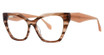GB+ Eyeglasses WONDROUS Brown crystal/Taupe