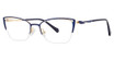 Genevieve Boutique Eyeglasses AUSPICIOUS Navy/Gold