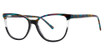 Modern Art Eyeglasses A635 Black/Purple Hz