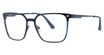 Modern Times Eyeglasses STANDPOINT Navy/Blue
