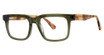 U Rock Eyeglasses GENRE Olive Cry/Tort