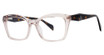Genevieve Paris Design Eyeglasses FABIANA Pink Cry/Tortoise