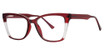 Modern Plastics II Eyeglasses AIMEE Red/Crystal