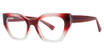 Modern Plastics II Eyeglasses REVEAL Burgundy Cry