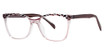 Modern Plastics I Eyeglasses Kinetic Burgundy Cry/Black