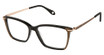 FYSH Eyeglasses FYSH 3763 BLACK ROSE GOLD/S400
