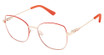 Superflex Eyeglasses SFK-316 PAPAYA GOLD/S115