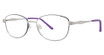 Modern Metals Eyeglasses PENELOPE Silver/Purple