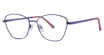 Modern Metals Eyeglasses ROSEMARY Purple