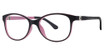 Modern Plastics II Eyeglasses MINNIE Black/Matte Pink