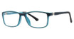 Modern Plastics II Eyeglasses EXPLORER Navy Matte/Blue