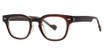 Modern Plastics I Eyeglasses BENEATH Brown/Crystal