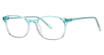 Modern Plastics I Eyeglasses GIRLY Aqua/Lilac/Crystal